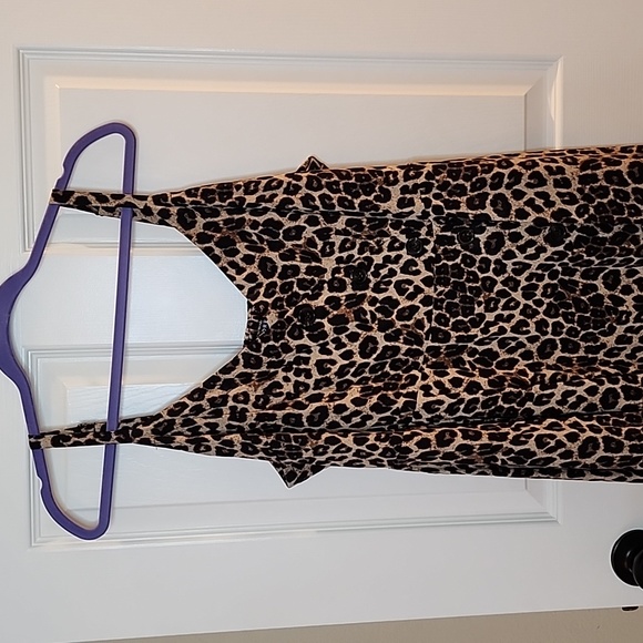 Torrid leopard dress with POCKETS - Picture 6 of 15